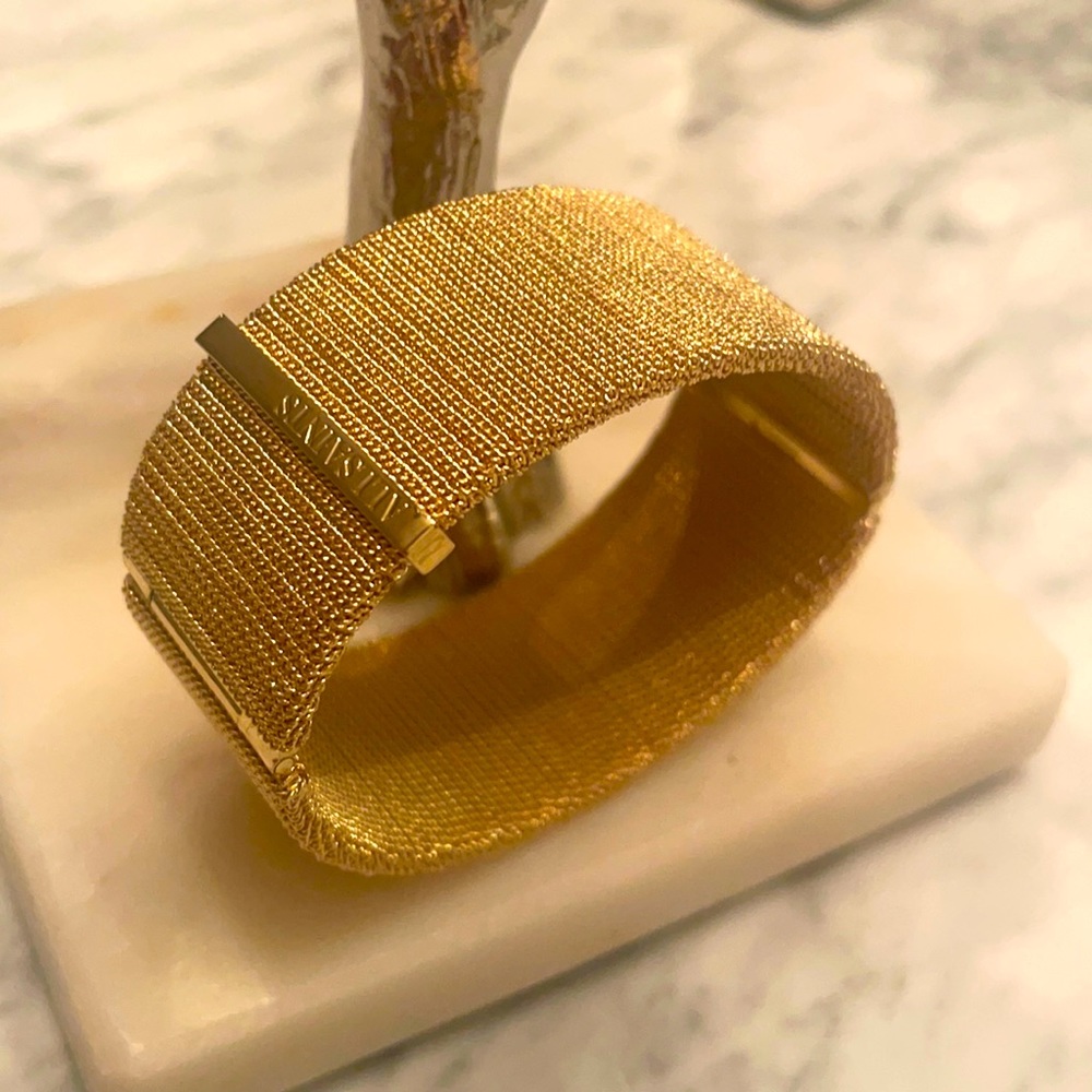 AllSaints Chain Wrapped Hinge Cuff